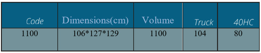 1100 LT Garbage Bin