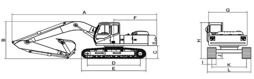 Excavator 723