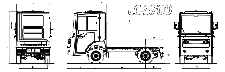 Electric vehicles LC-S700
